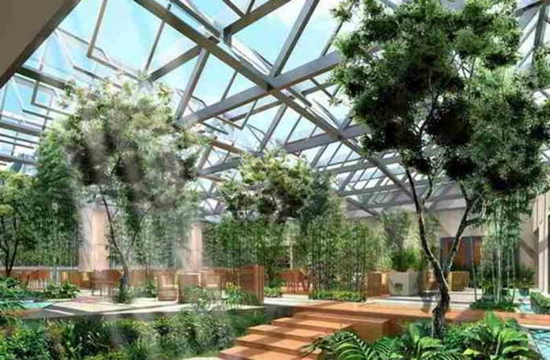 Отель Hyatt Regency Tianjin East Экстерьер фото